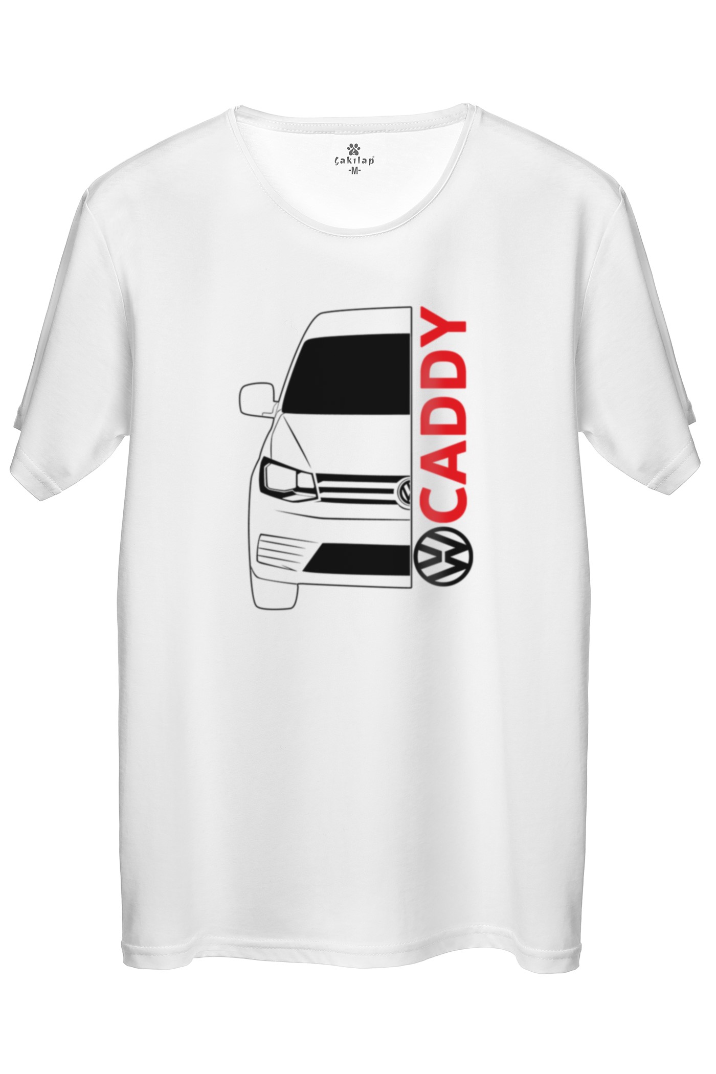 Vw Caddy Baskılı Regular Tişört