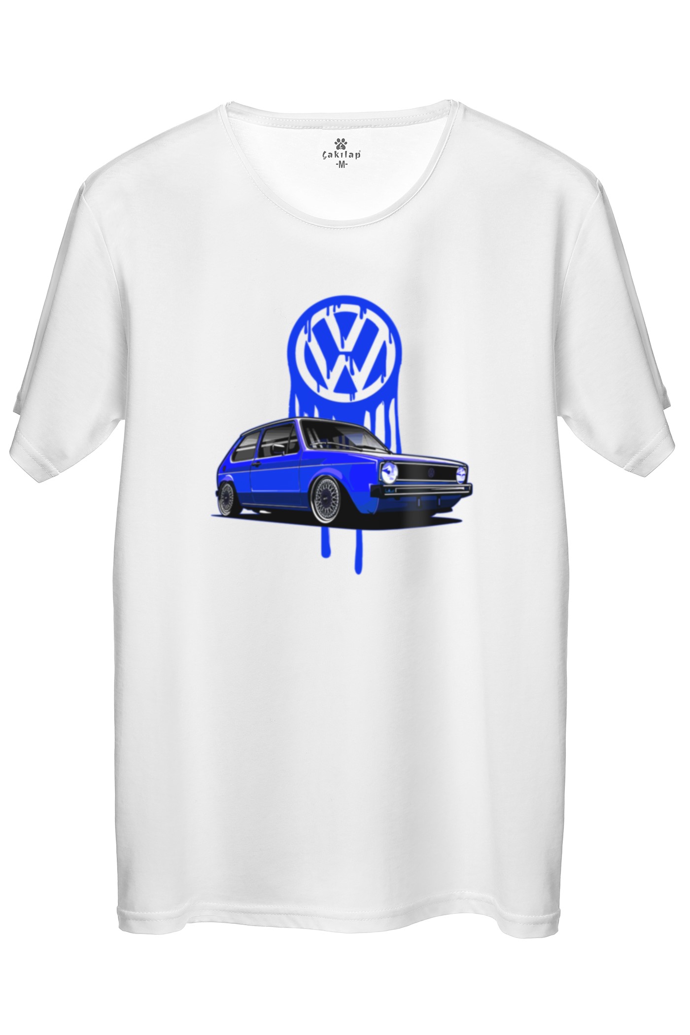 Vw Golf 1 Baskılı Regular Tişört