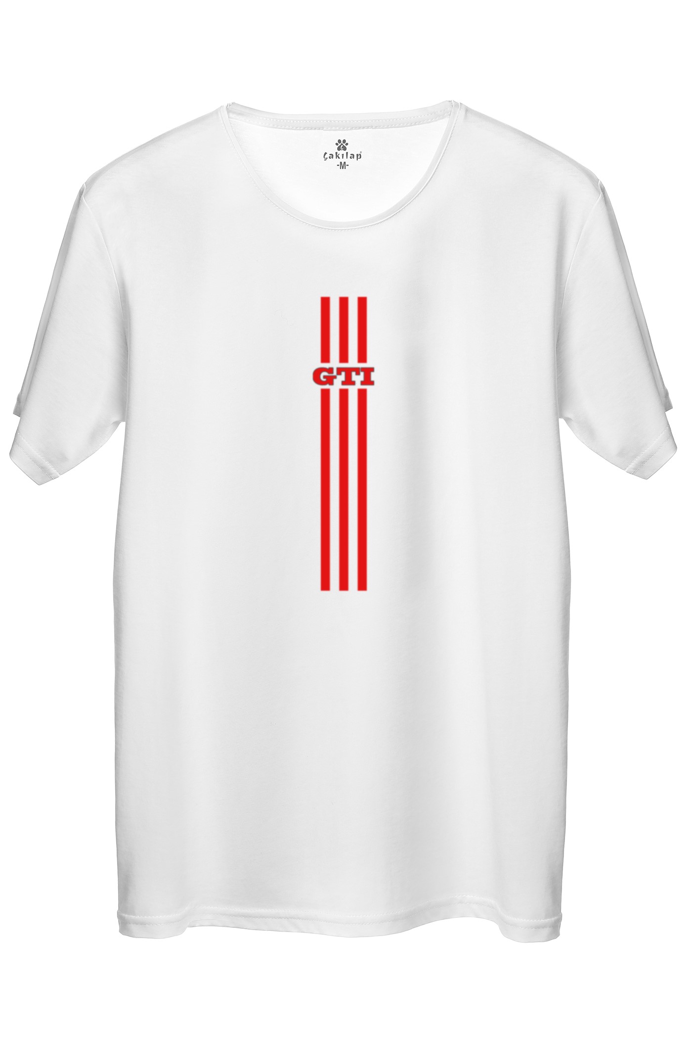 Vw Gti Logo Baskılı Regular Tişört