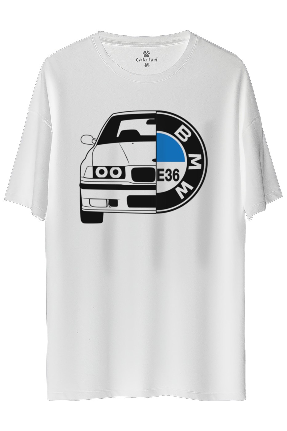 Bmw E36 Baskılı Oversize Tişört
