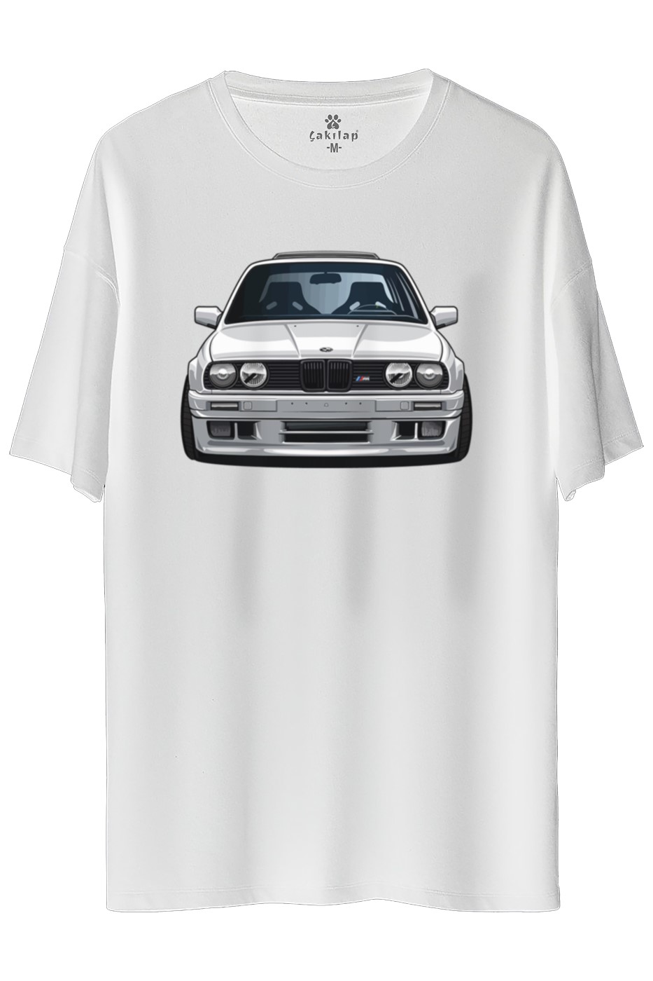 Bmw E30 Baskılı Oversize Tişört