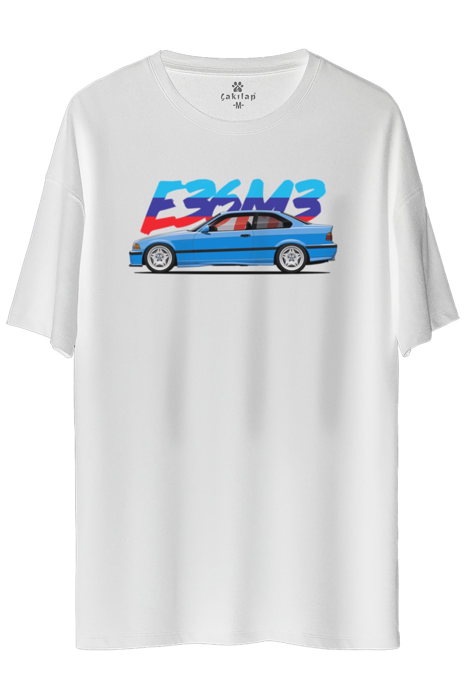 Bmw E36 Baskılı Oversize Tişört