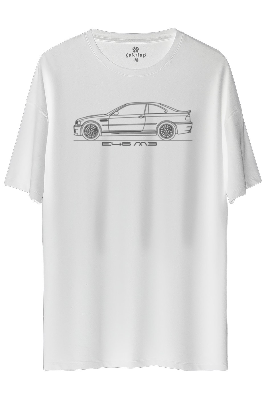 Bmw E46 Baskılı Oversize Tişört