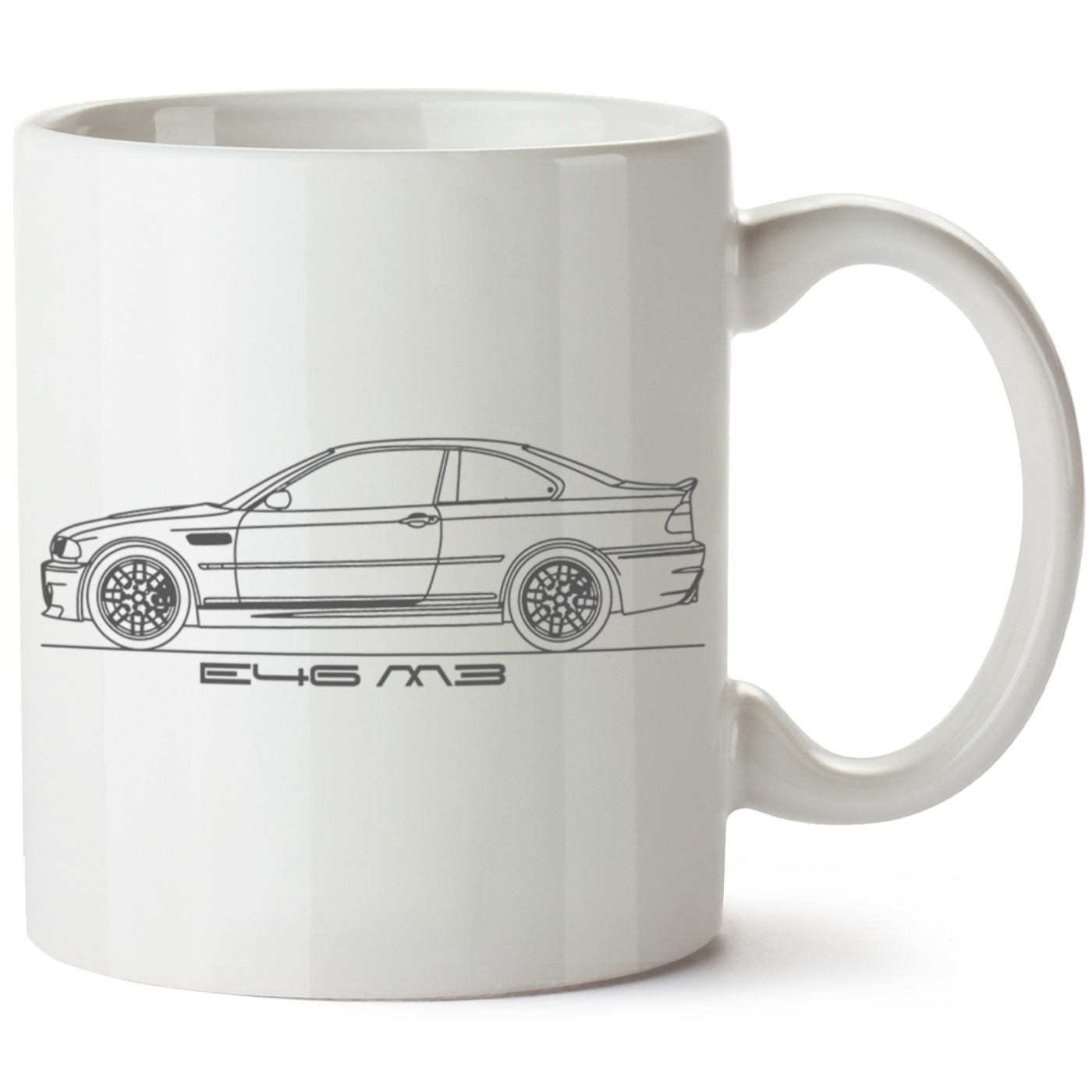 Bmw E46 Baskılı Porselen Kupa Bardak