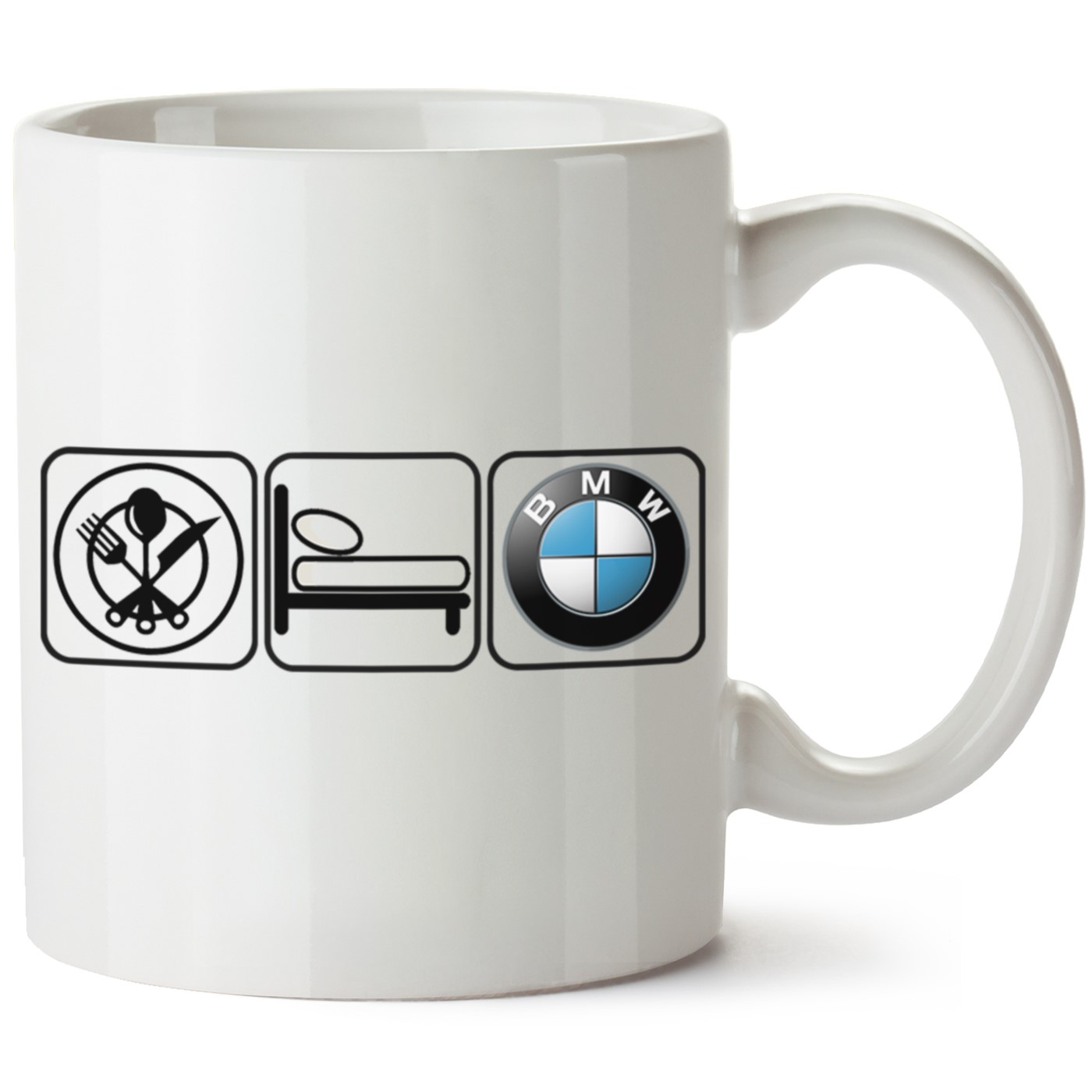 Bmw Logo Baskılı Porselen Kupa Bardak