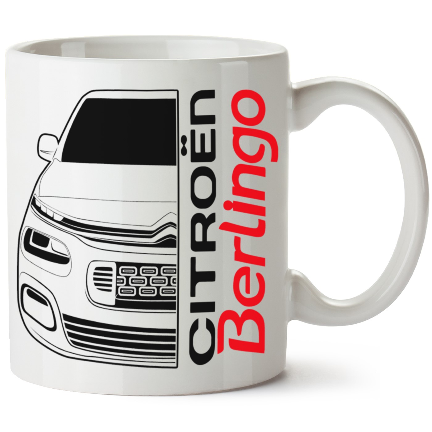 Citroen Berlingo Baskılı Porselen Kupa Bardak