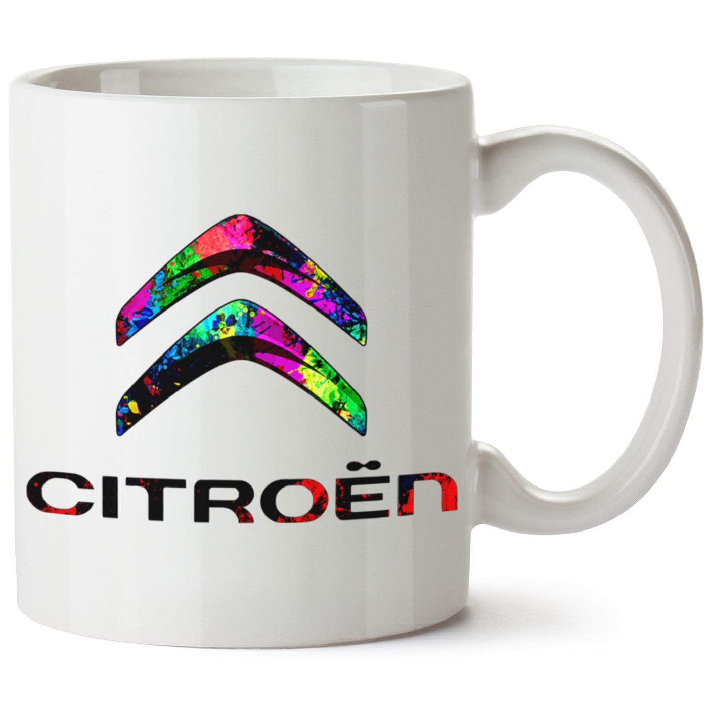 Citroen Logo Baskılı Porselen Kupa Bardak