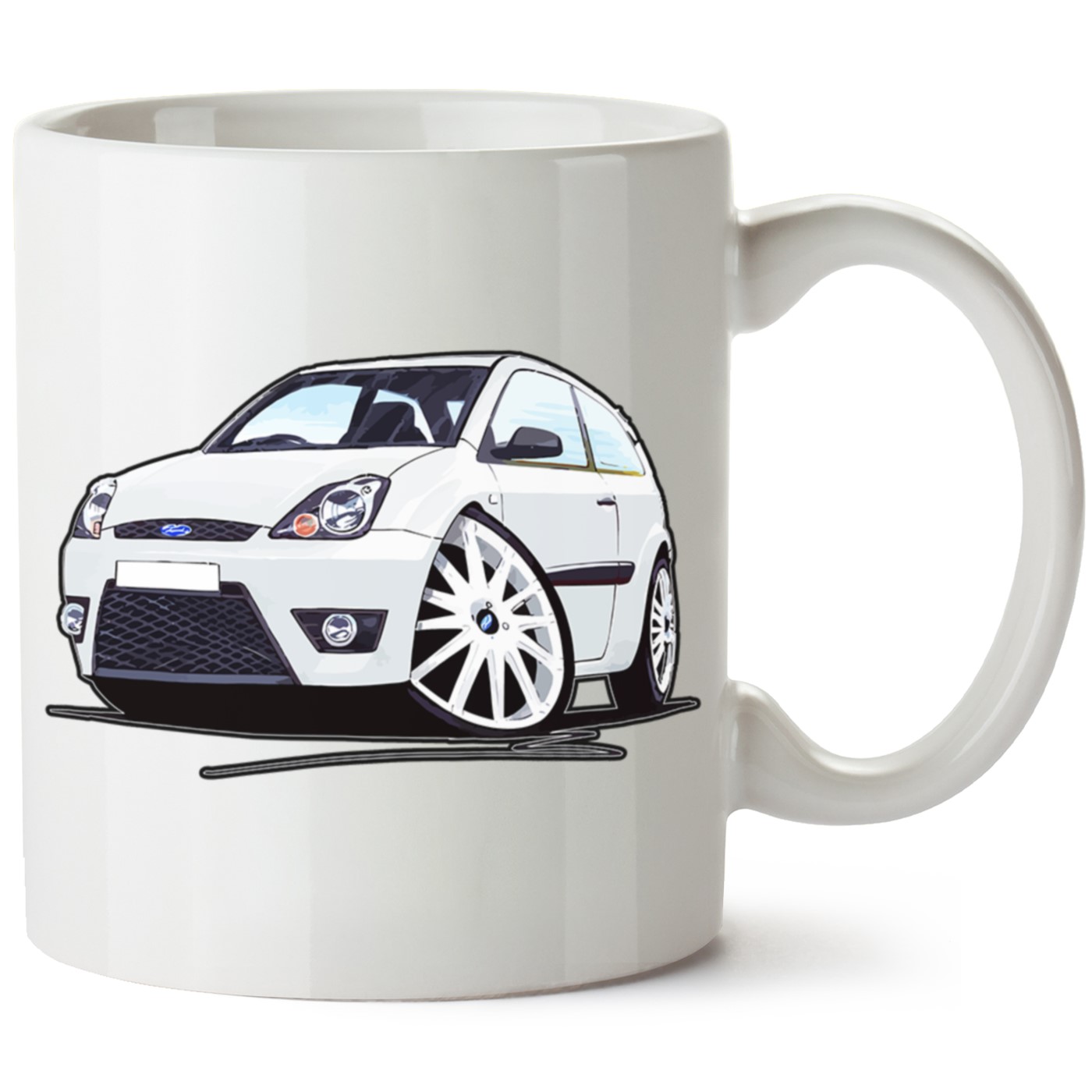 Ford Fiesta Mk6 Baskılı Porselen Kupa Bardak