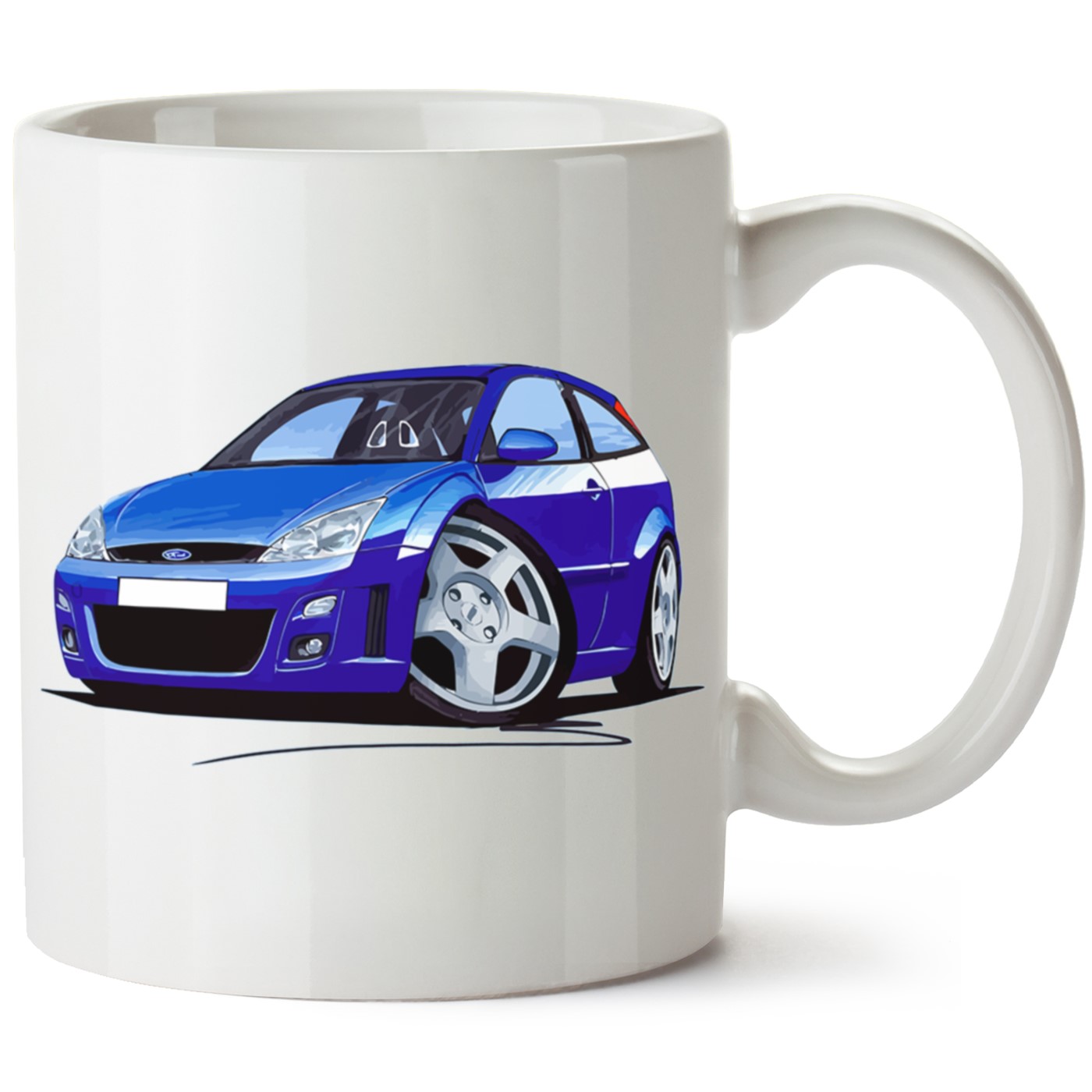 Ford Focus Mk1 Baskılı Porselen Kupa Bardak