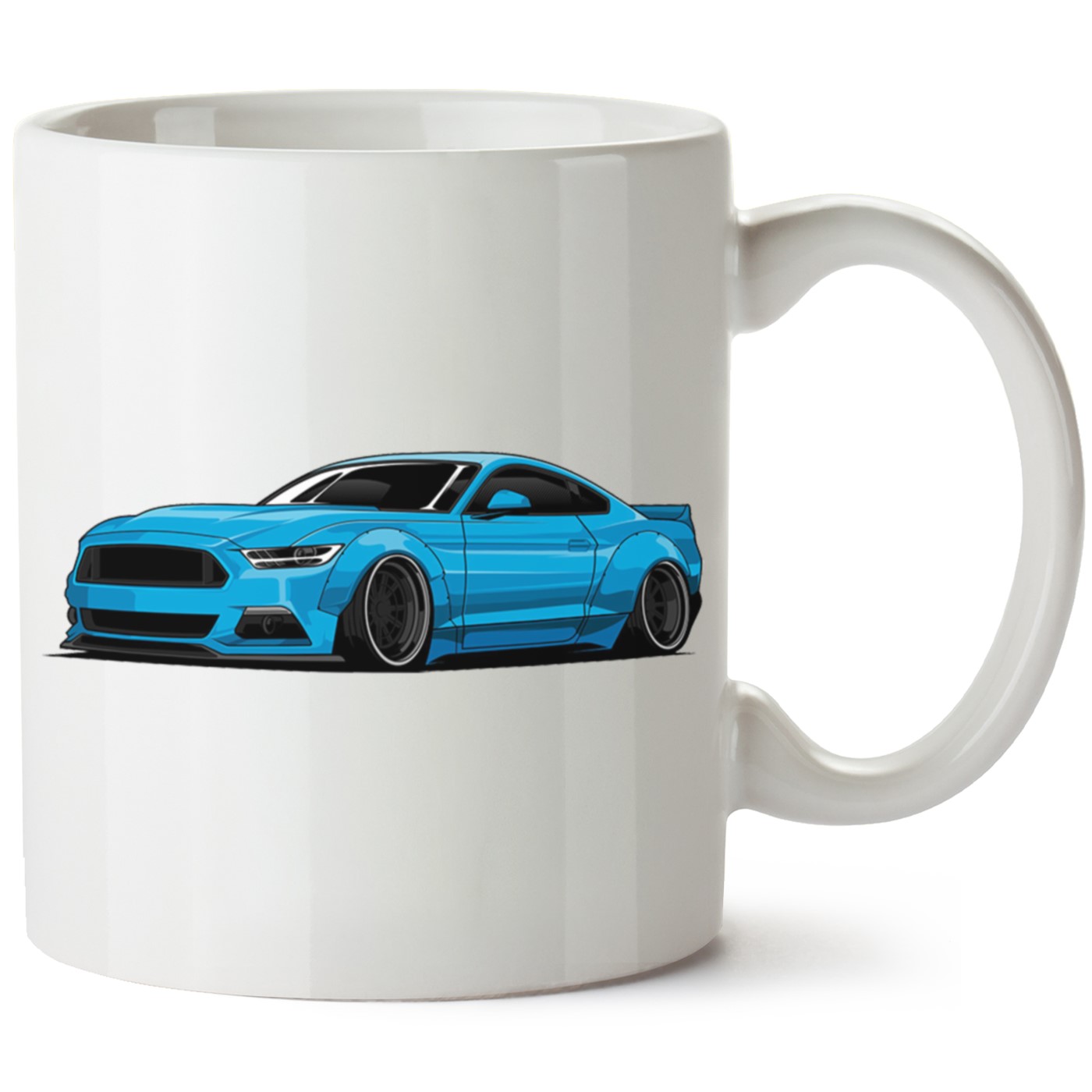 Ford Mustang Baskılı Porselen Kupa Bardak