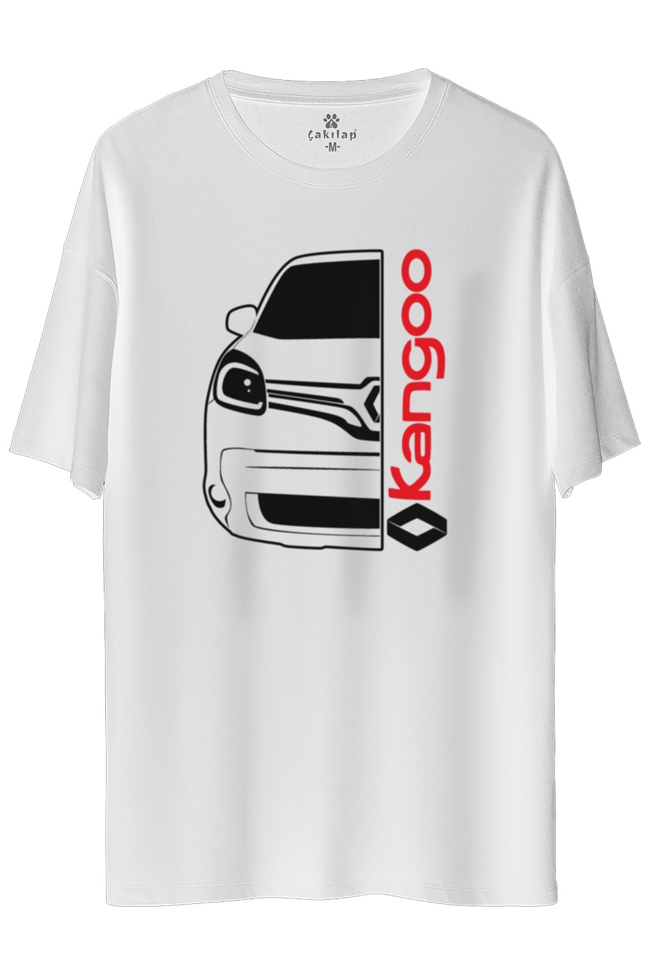 Renault Kangoo Baskılı Oversize Tişört