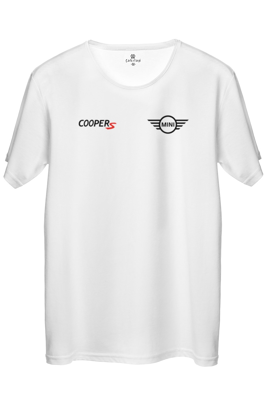 Mini Cooper Logo Baskılı Regular Tişört