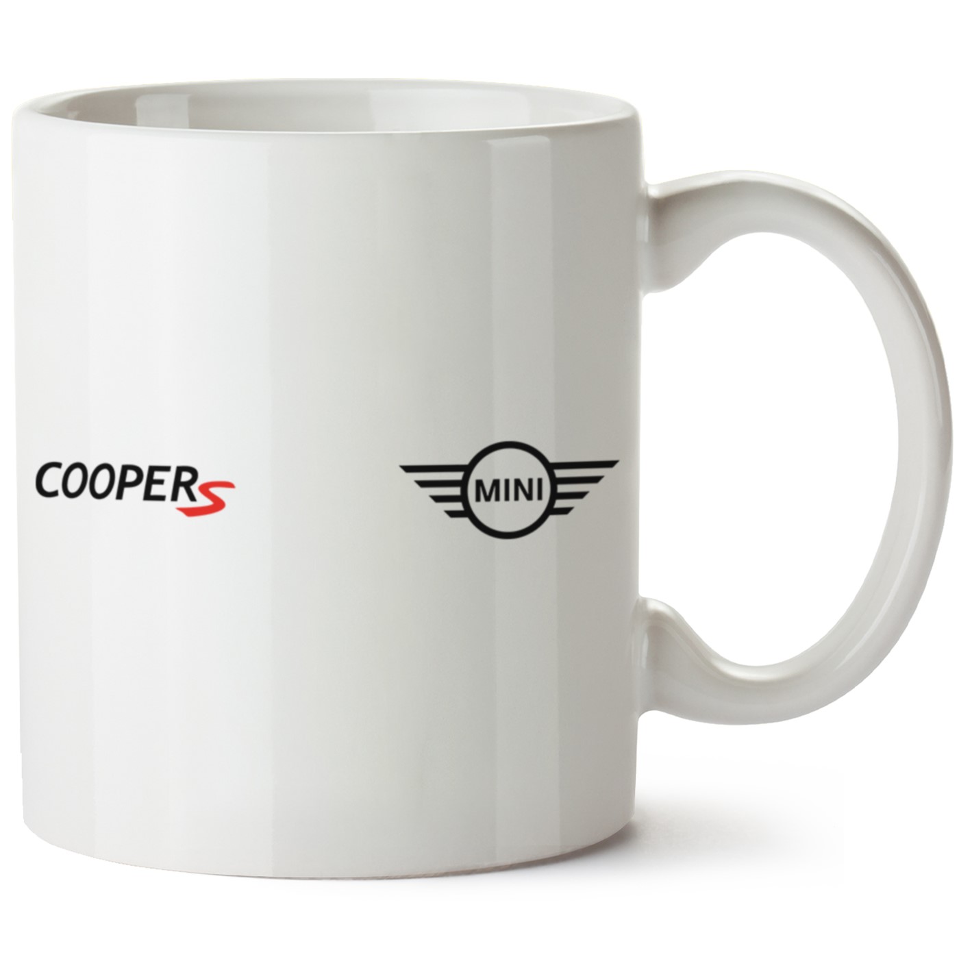 Mini Cooper Logo Baskılı Porselen Kupa Bardak