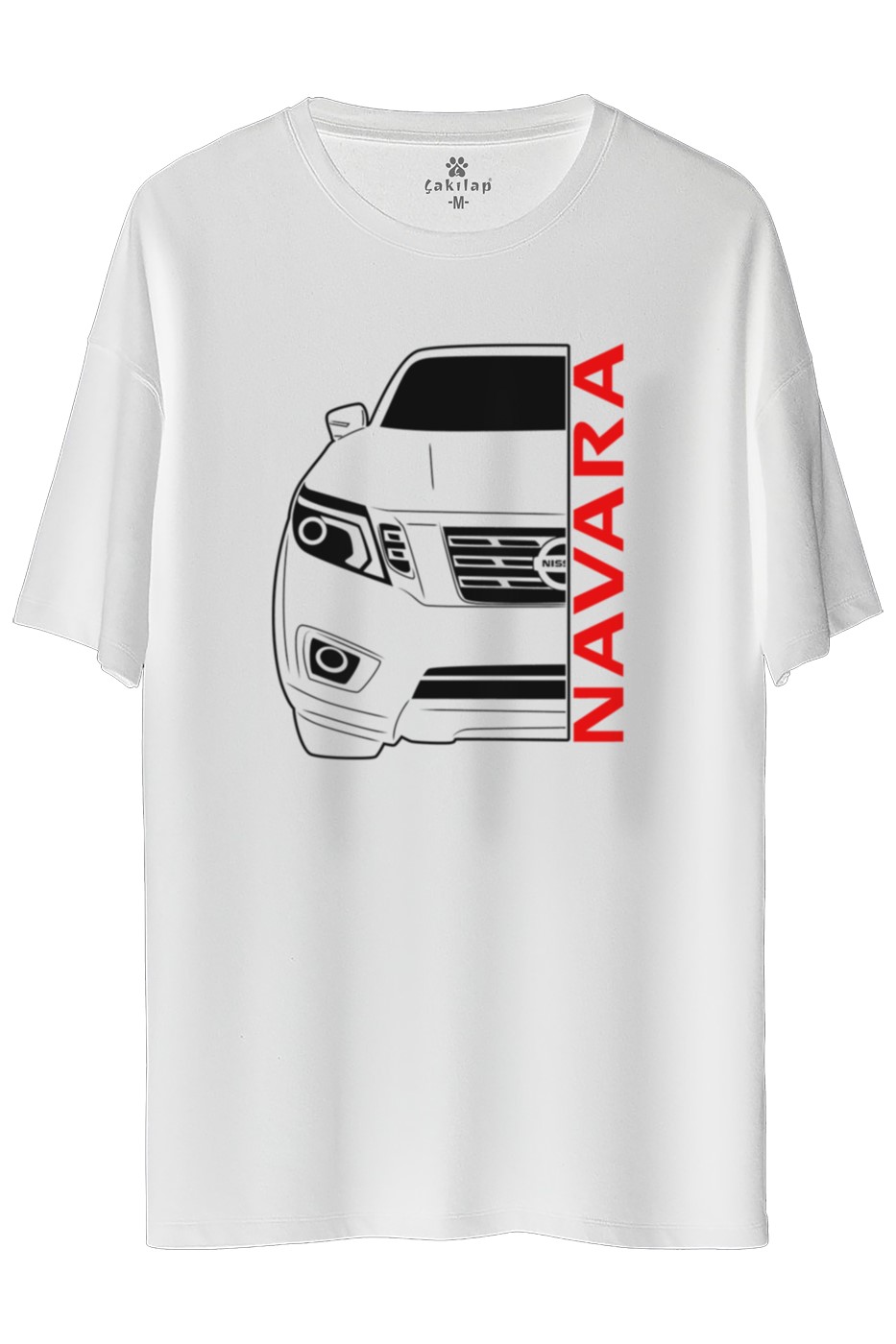 Nissan Navara Baskılı Oversize Tişört