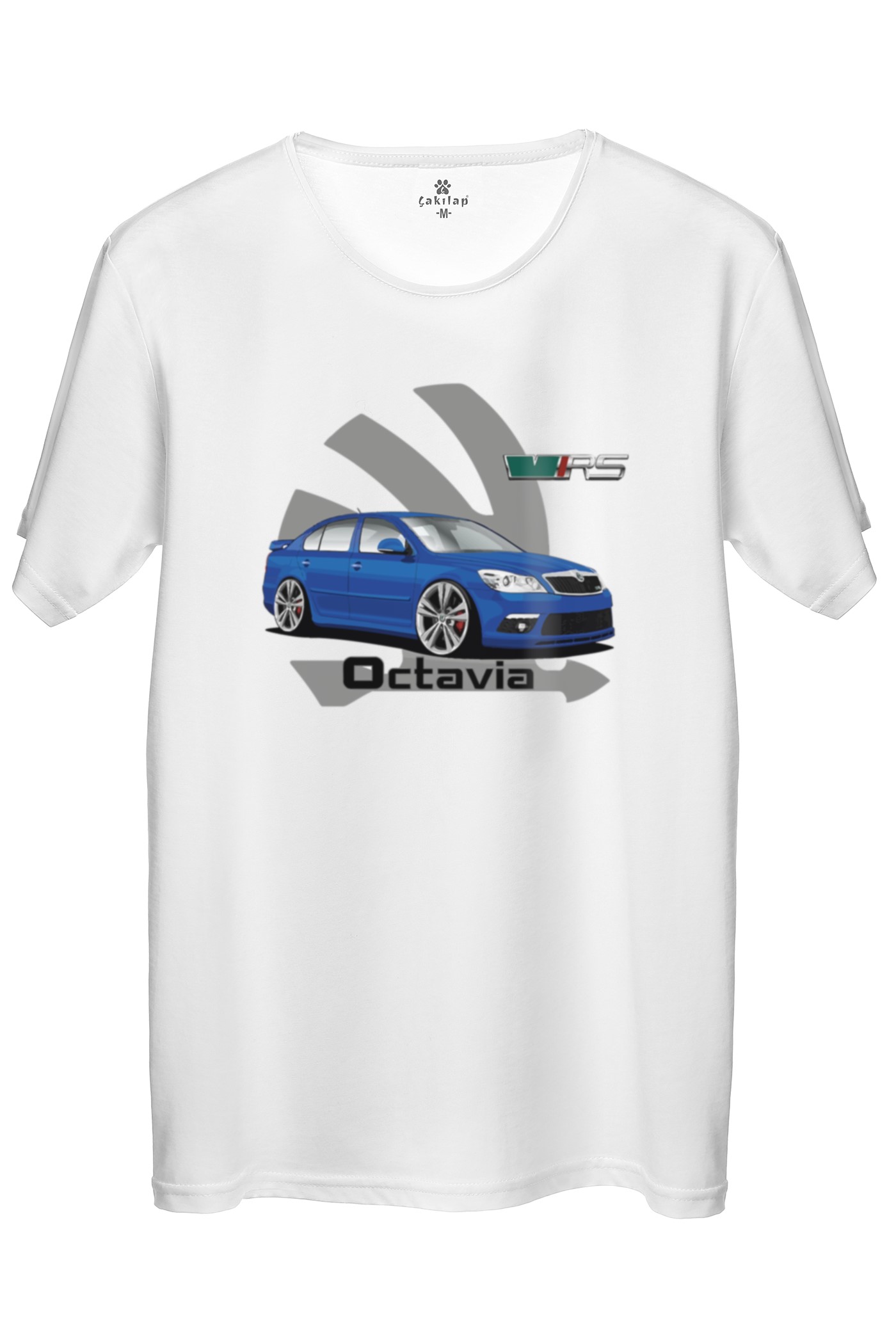 Skoda OctaviaA6 Baskılı Regular Tişört