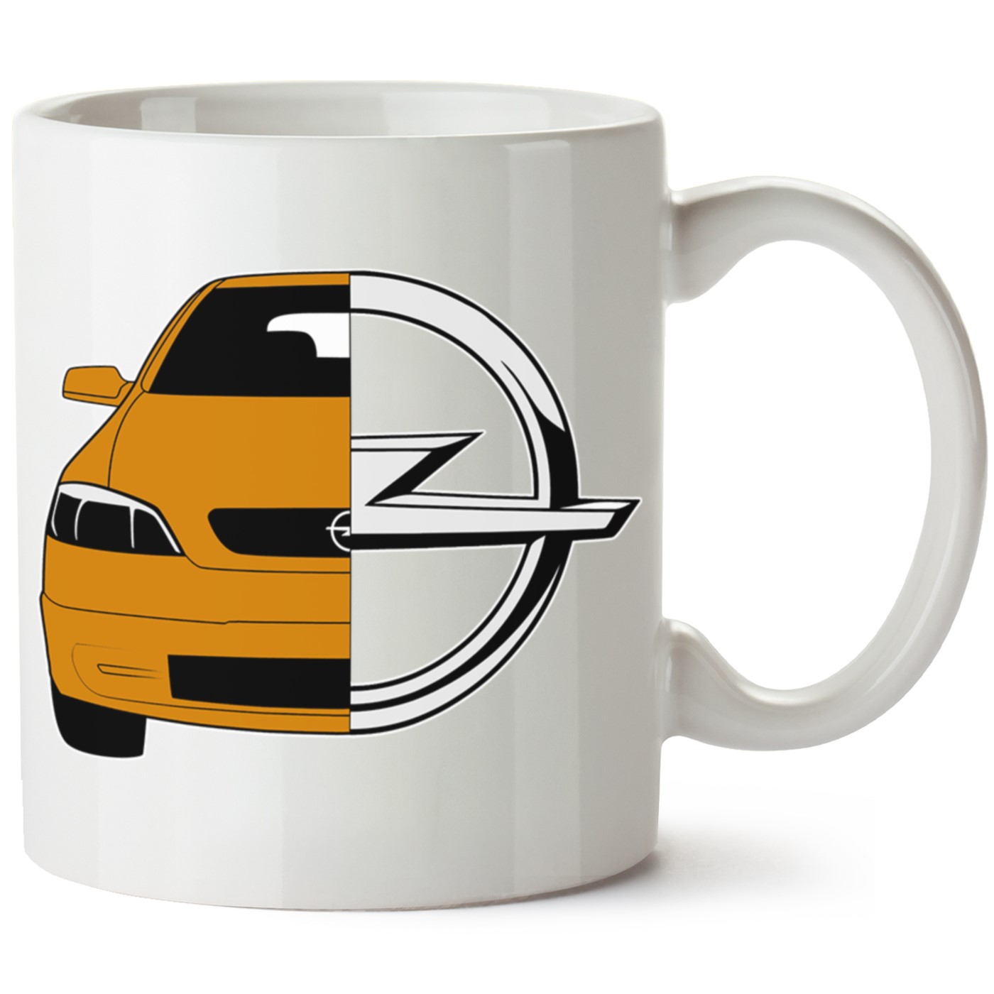 Opel Astra G Baskılı Porselen Kupa Bardak