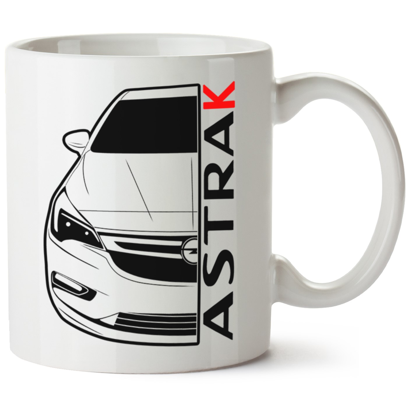 Opel Astra K Baskılı Porselen Kupa Bardak