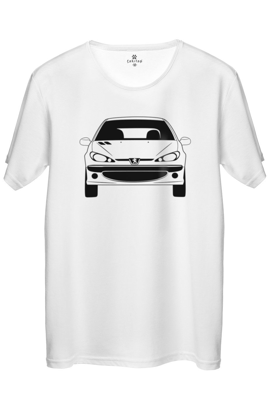 Peugeot 206 Baskılı Regular Tişört