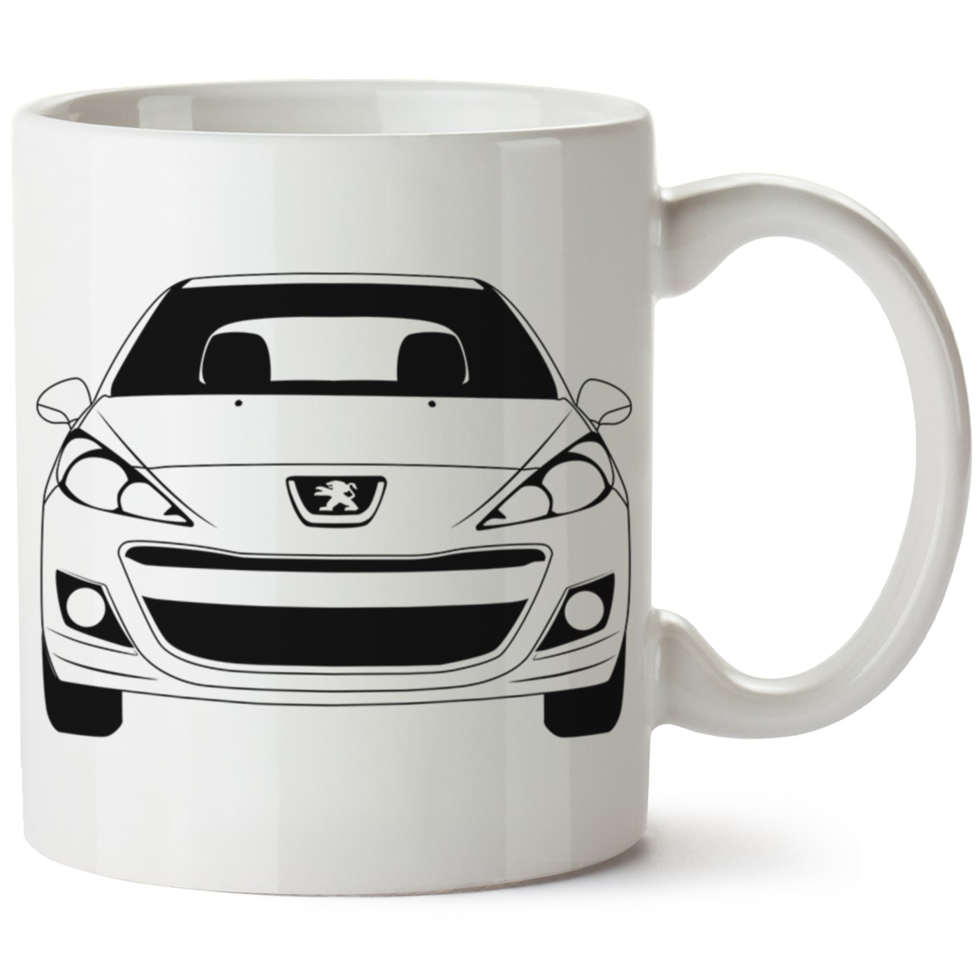 Peugeot 207 Baskılı Porselen Kupa Bardak