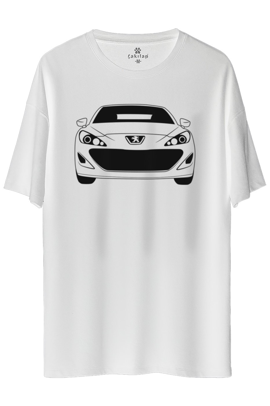 Peugeot Rcz Baskılı Oversize Tişört