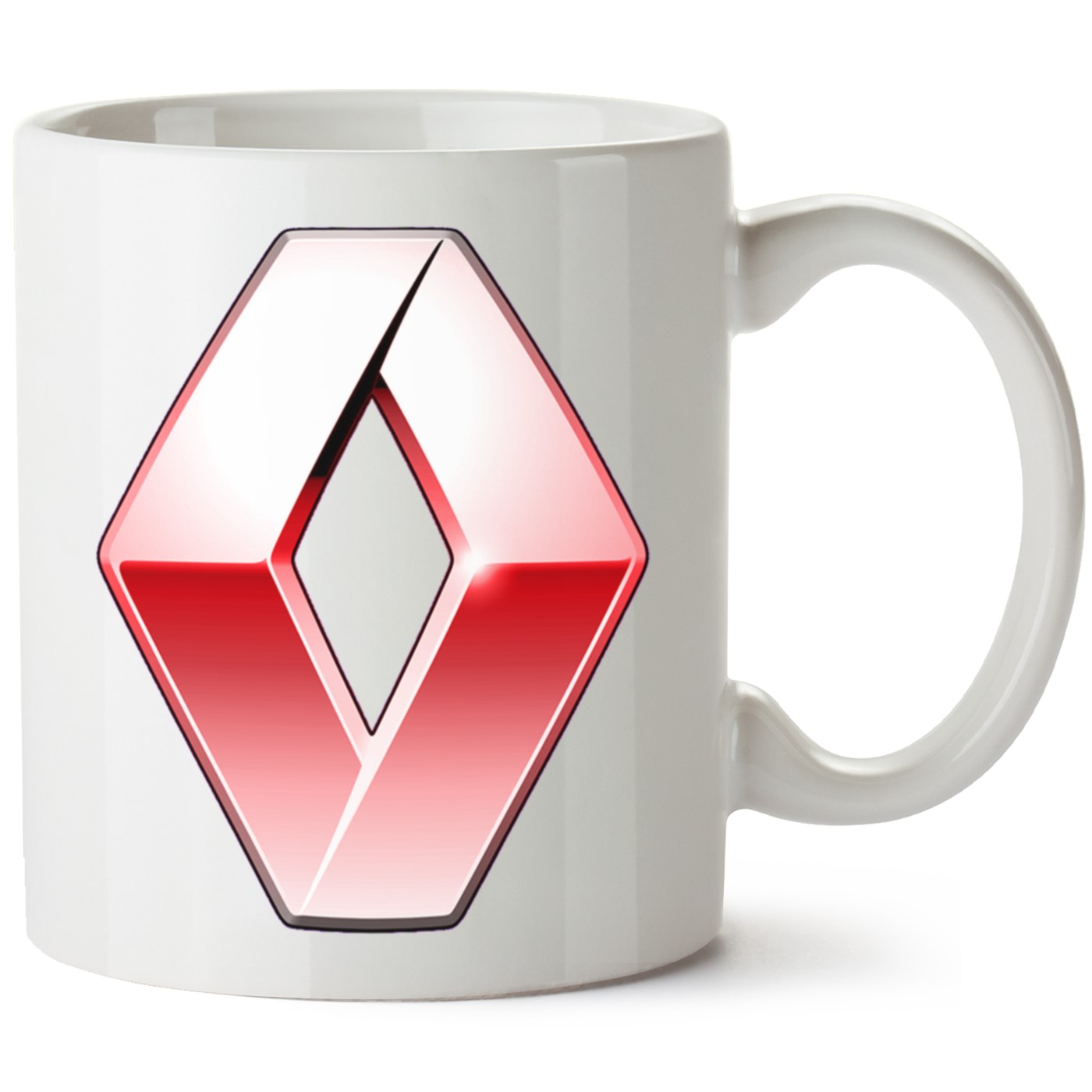 Renault Logo Baskılı Porselen Kupa Bardak