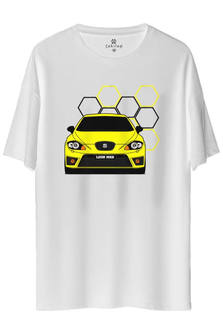 Seat Leon Mk2 Baskılı Oversize Tişört