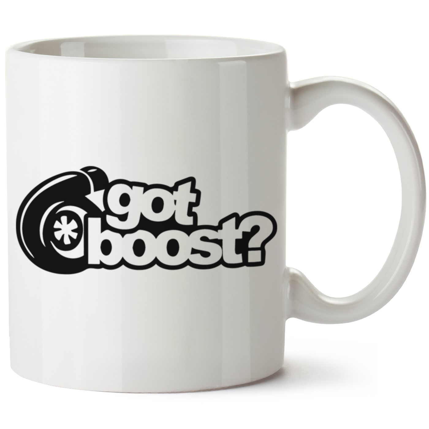 Turbo Baskılı Porselen Kupa Bardak