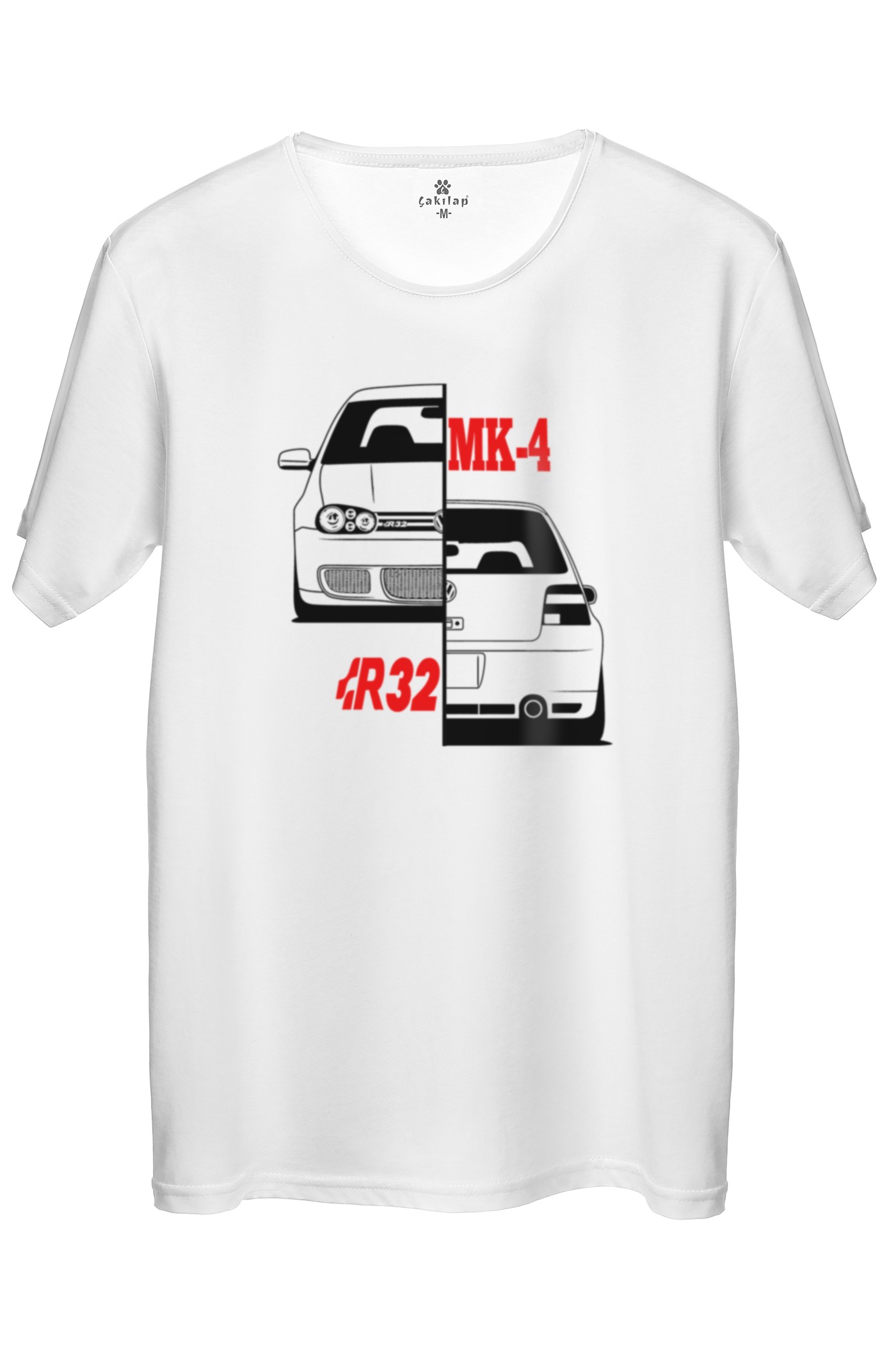 Vw Golf 4 Baskılı Regular Tişört