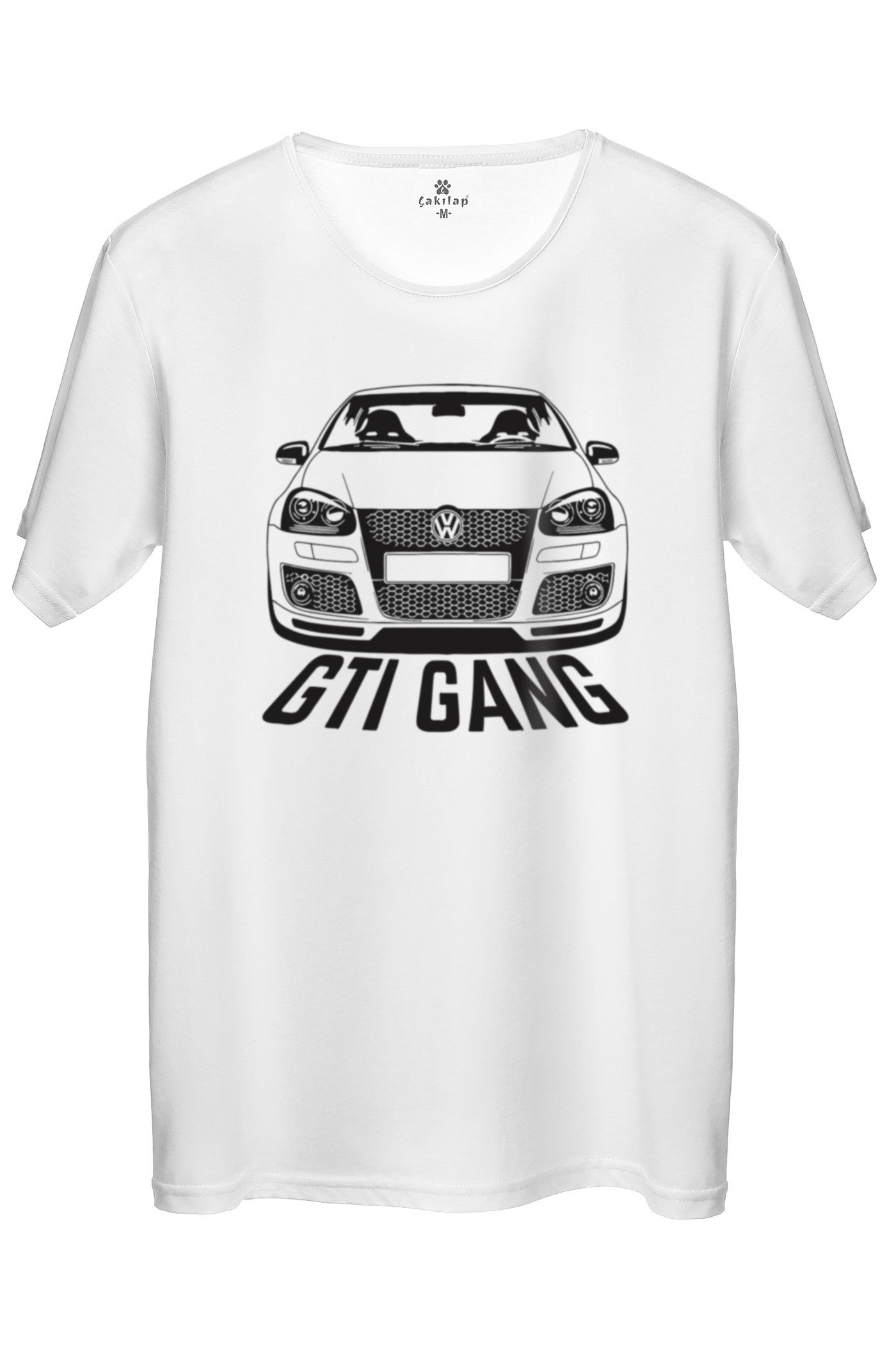 Vw Golf 5 Baskılı Regular Tişört