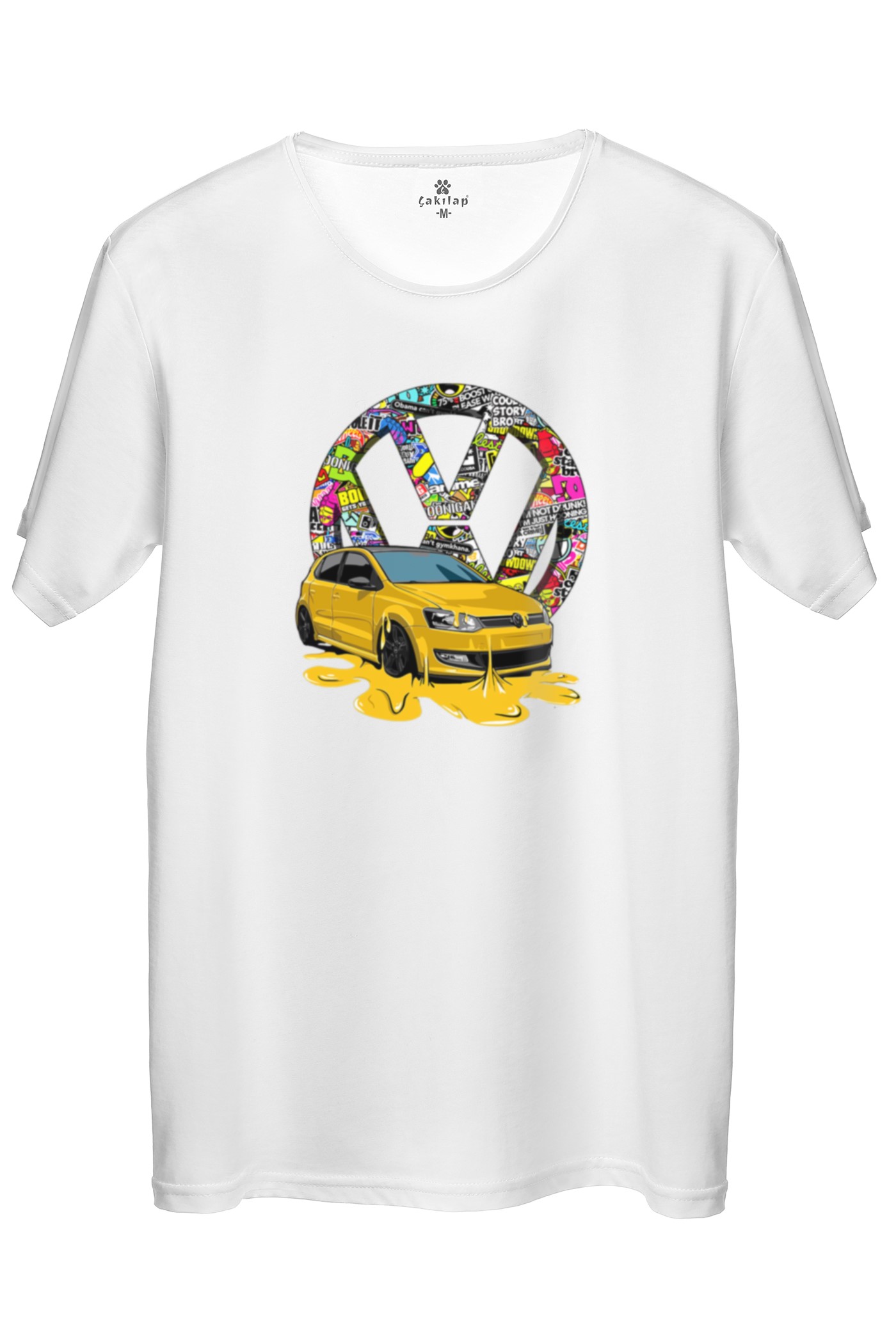 Vw Polo Mk5 Baskılı Regular Tişört