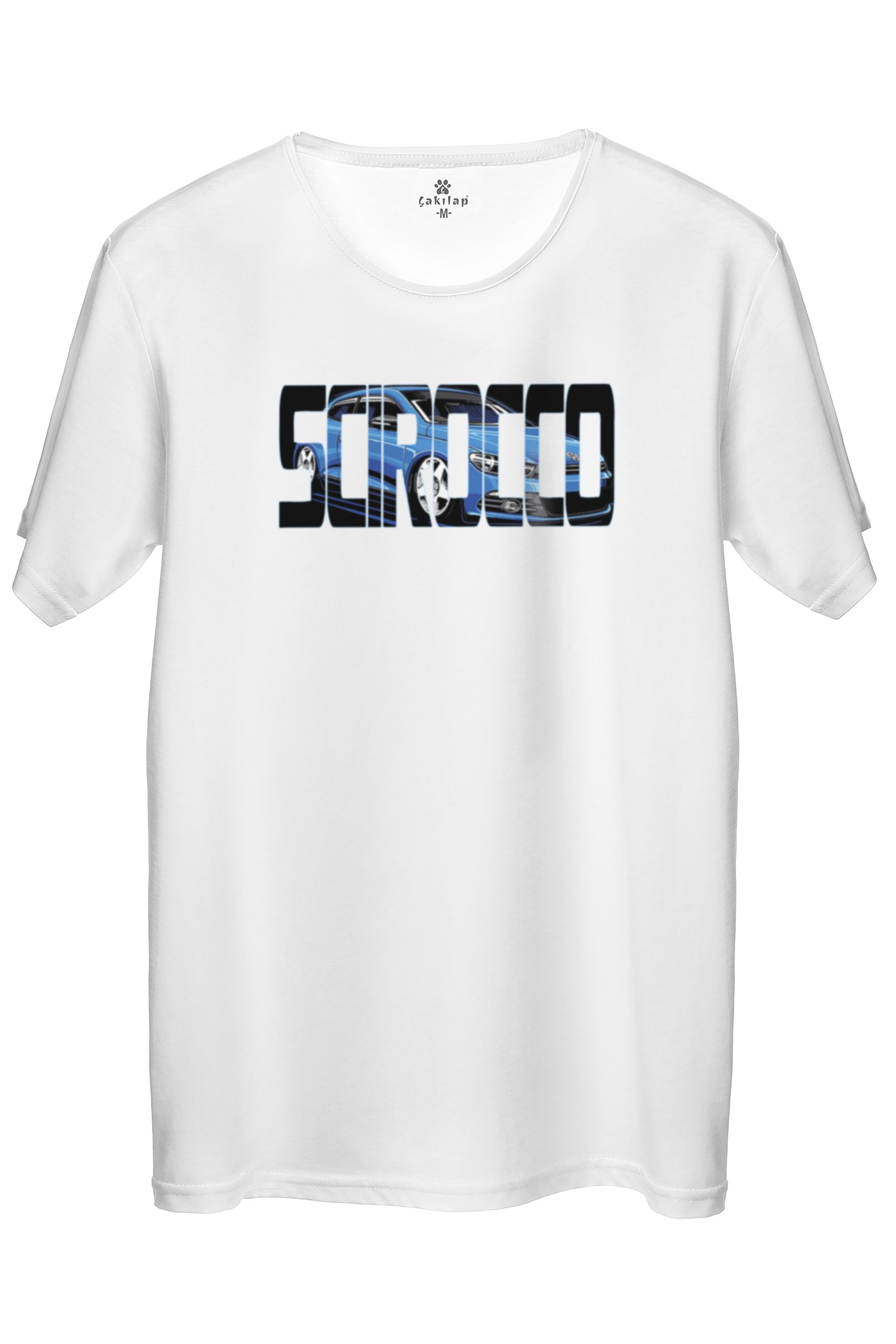 Vw Scirocco Baskılı Regular Tişört