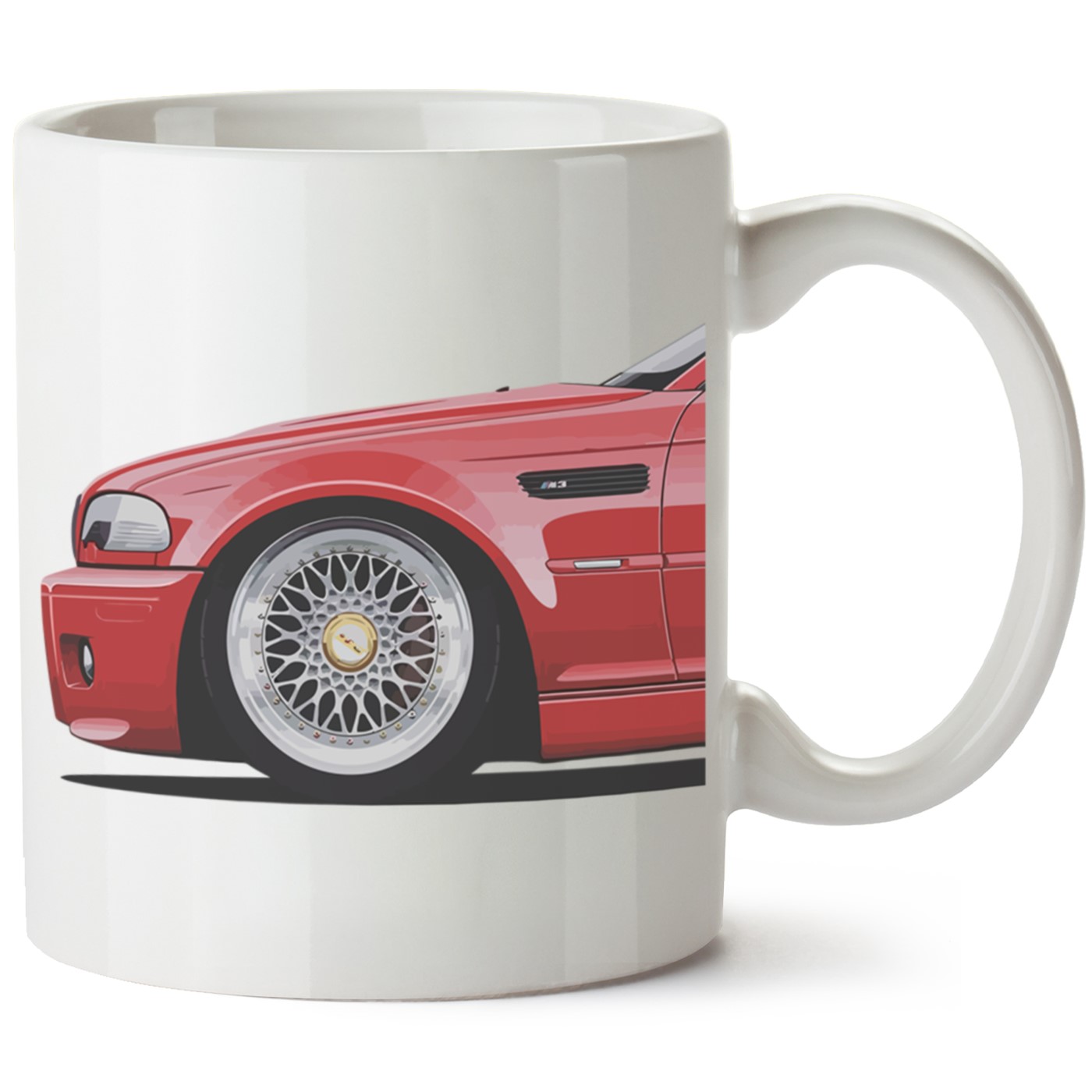 Bmw E46 Baskılı Porselen Kupa Bardak