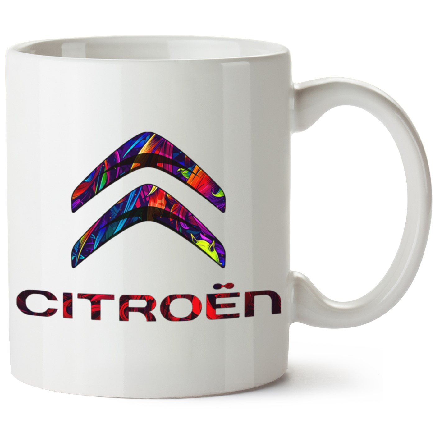 Citroen Logo Baskılı Porselen Kupa Bardak