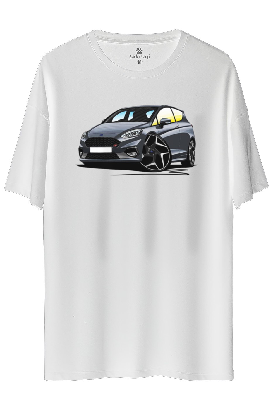 Ford Fiesta Mk8 Baskılı Oversize Tişört