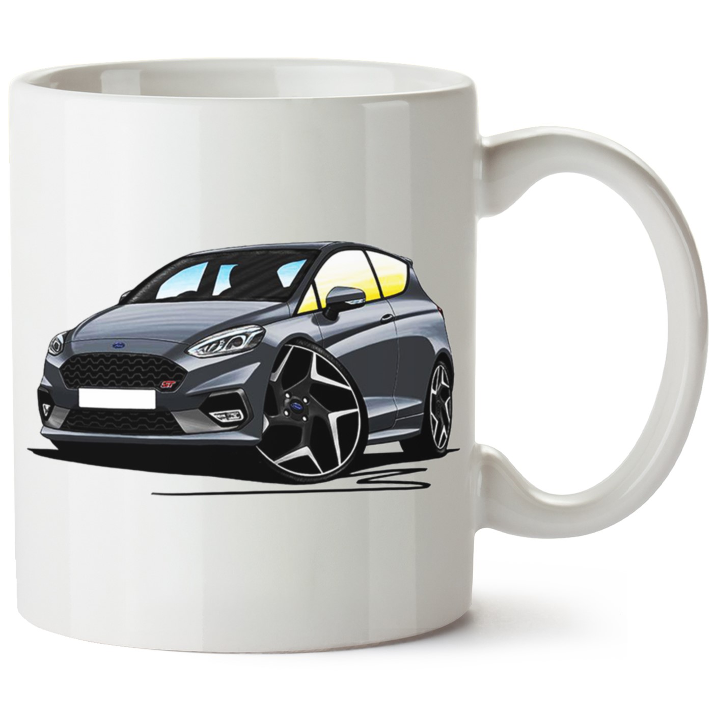 Ford Fiesta Mk8 Baskılı Porselen Kupa Bardak