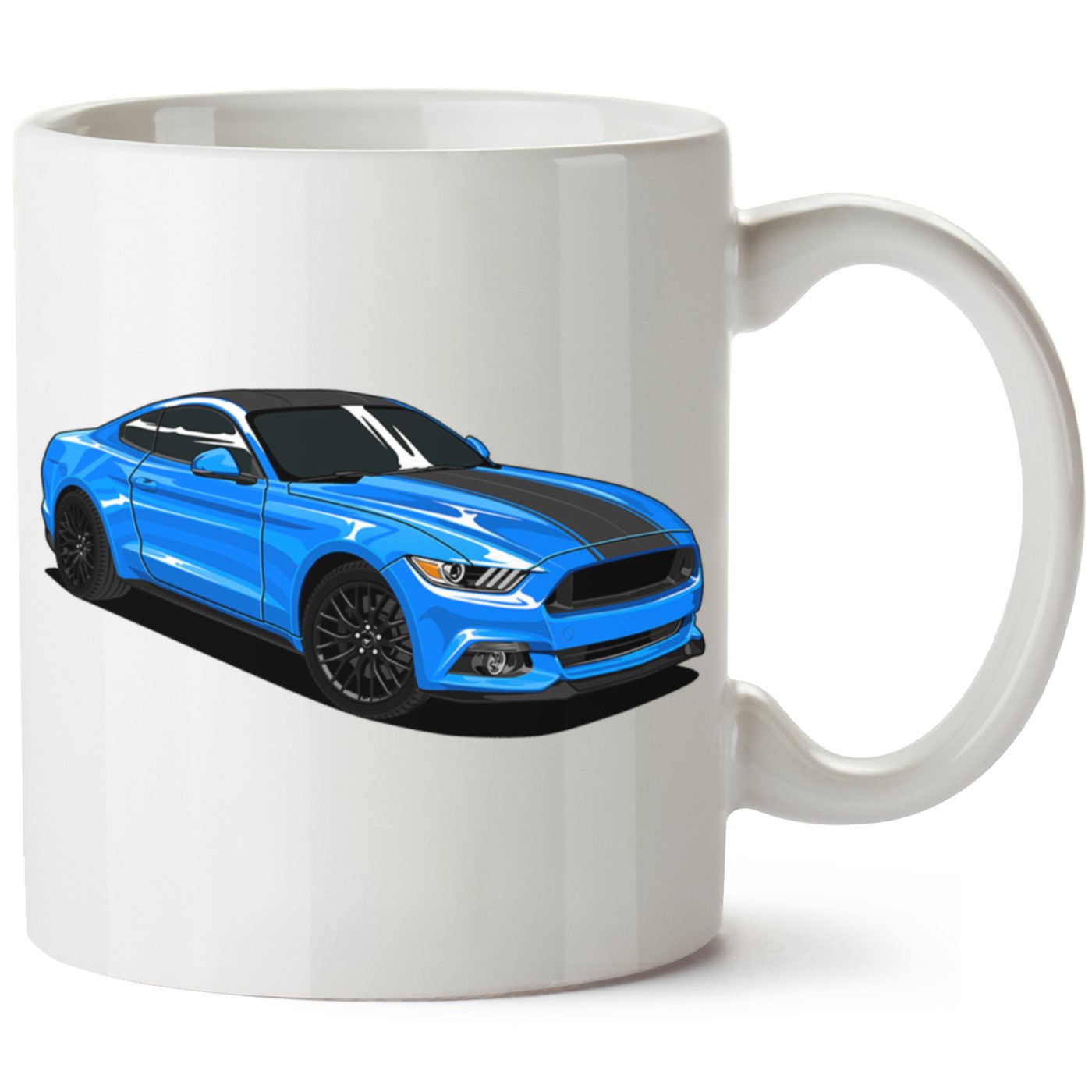 Ford Mustang Baskılı Porselen Kupa Bardak