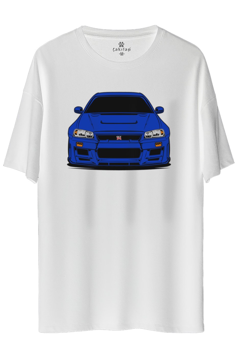 Nissan Gt-r34 Baskılı Oversize Tişört