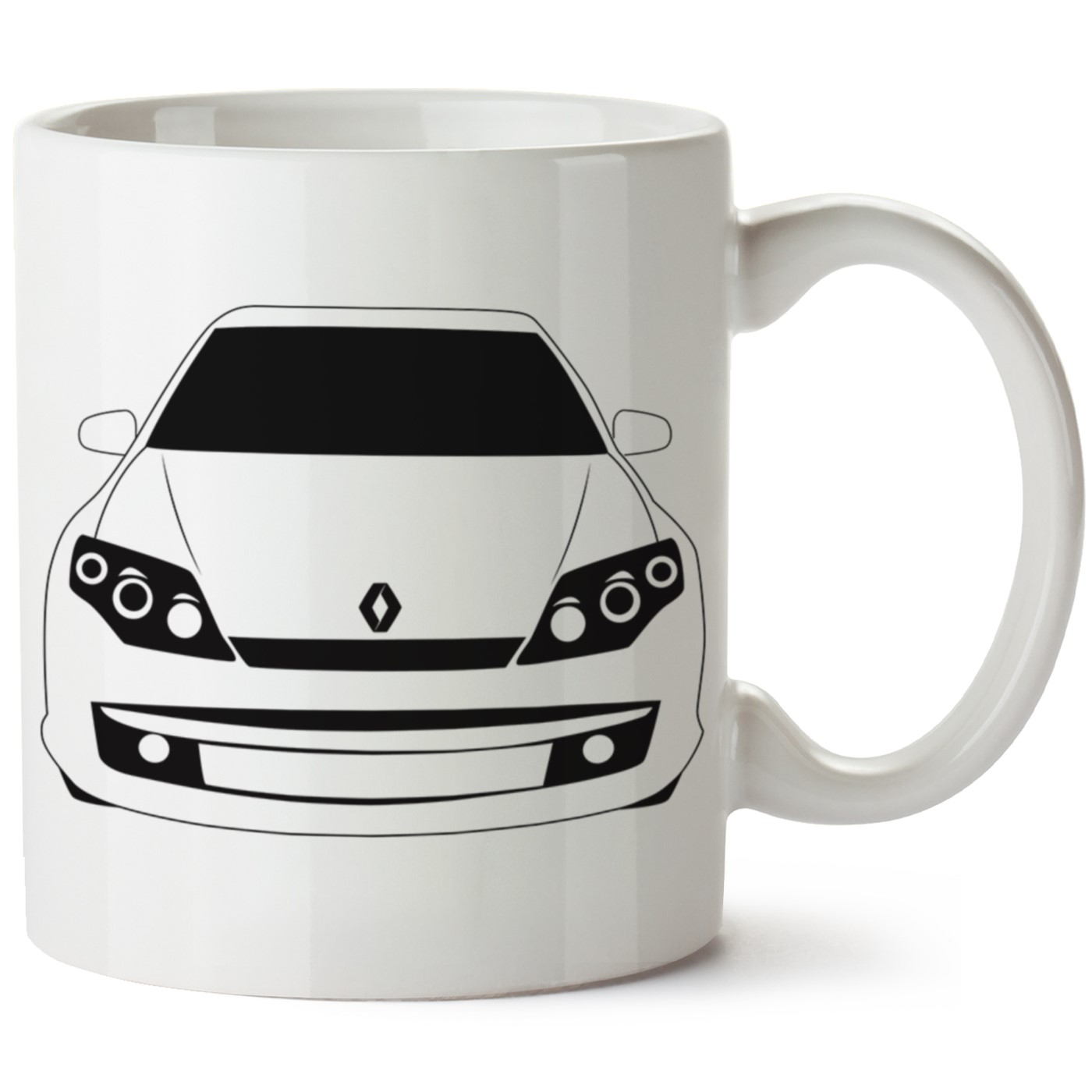 Renault Laguna Baskılı Porselen Kupa Bardak