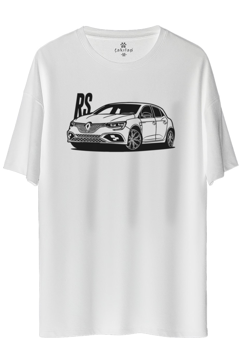 Renault Megane 4 Baskılı Oversize Tişört