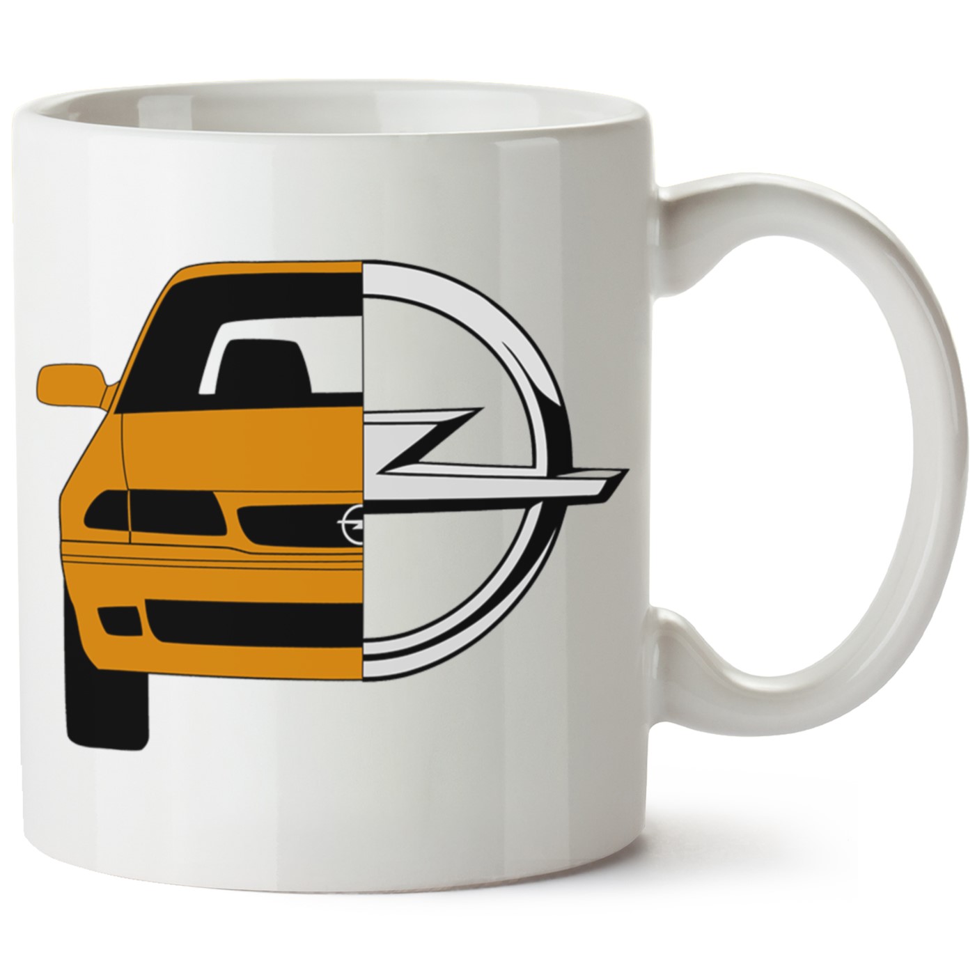 Opel Astra F Baskılı Porselen Kupa Bardak