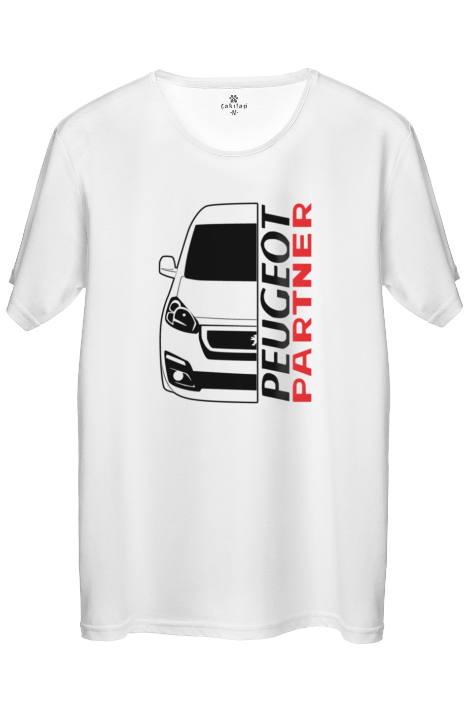 Peugeot Partner Baskılı Regular Tişört