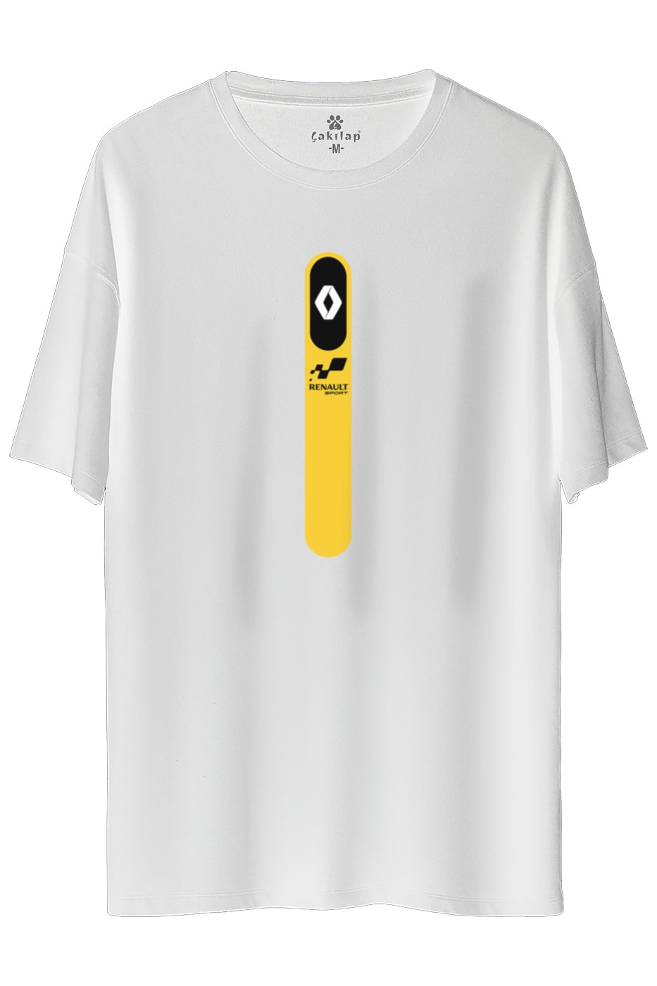 Renault Sport Baskılı Oversize Tişört