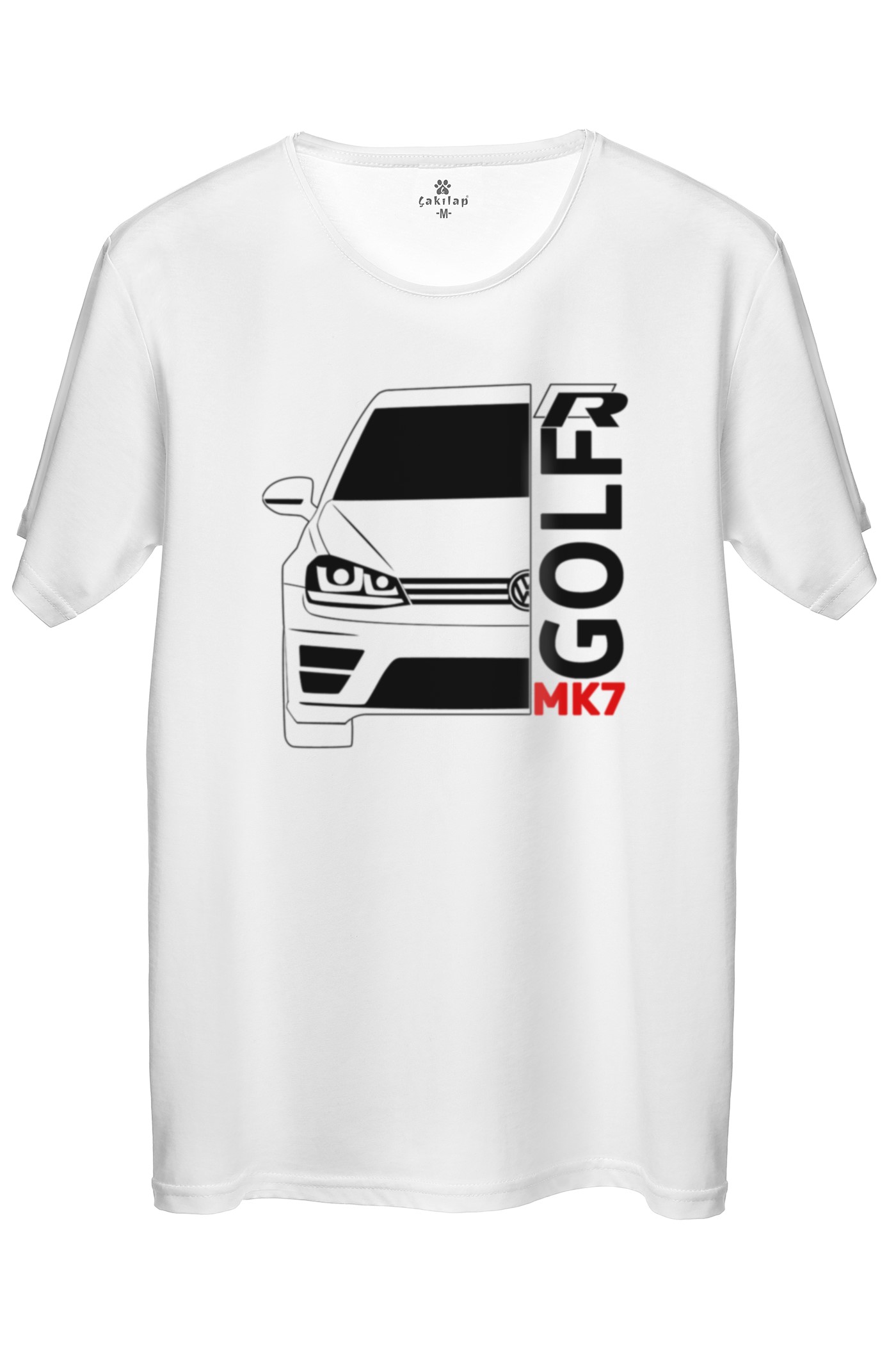 Vw Golf 7 Baskılı Regular Tişört