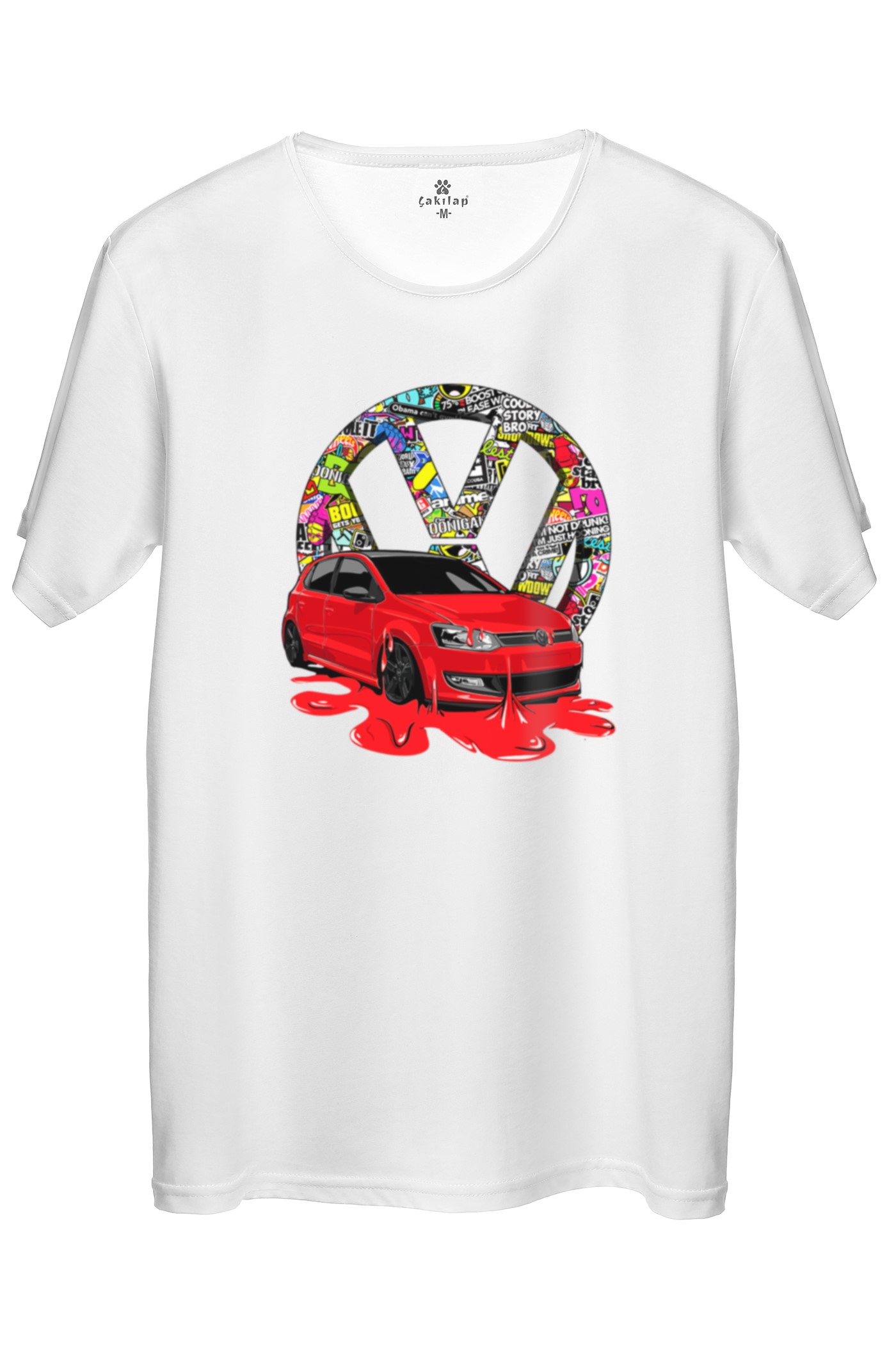 Vw Polo Mk5 Baskılı Regular Tişört