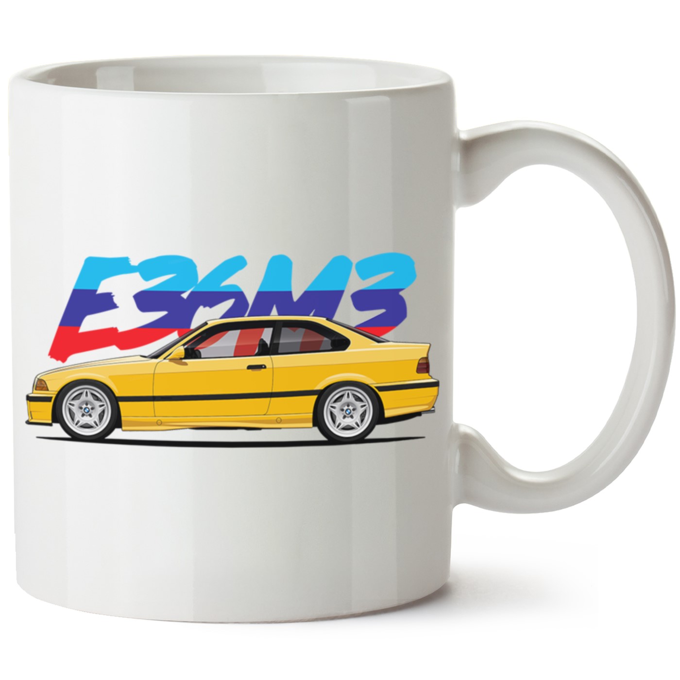 Bmw E36 Baskılı Porselen Kupa Bardak