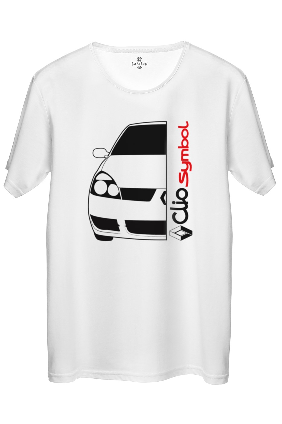 Renault Clio Symbol Baskılı Regular Tişört