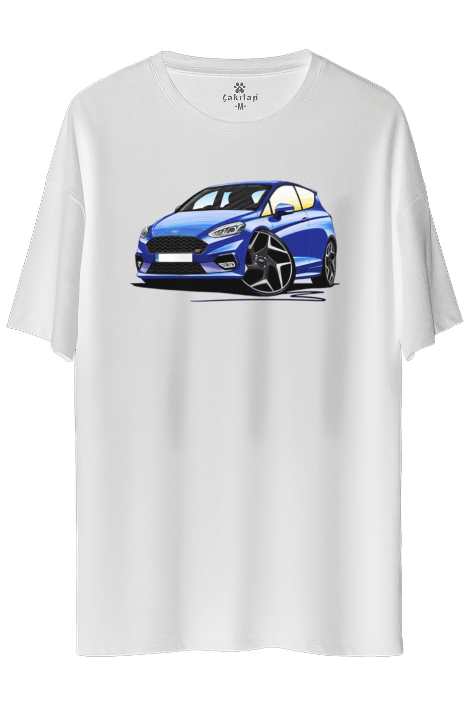 Ford Fiesta Mk8 Baskılı Oversize Tişört