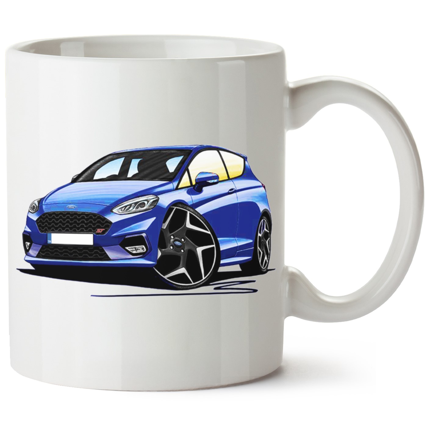 Ford Fiesta Mk8 Baskılı Porselen Kupa Bardak