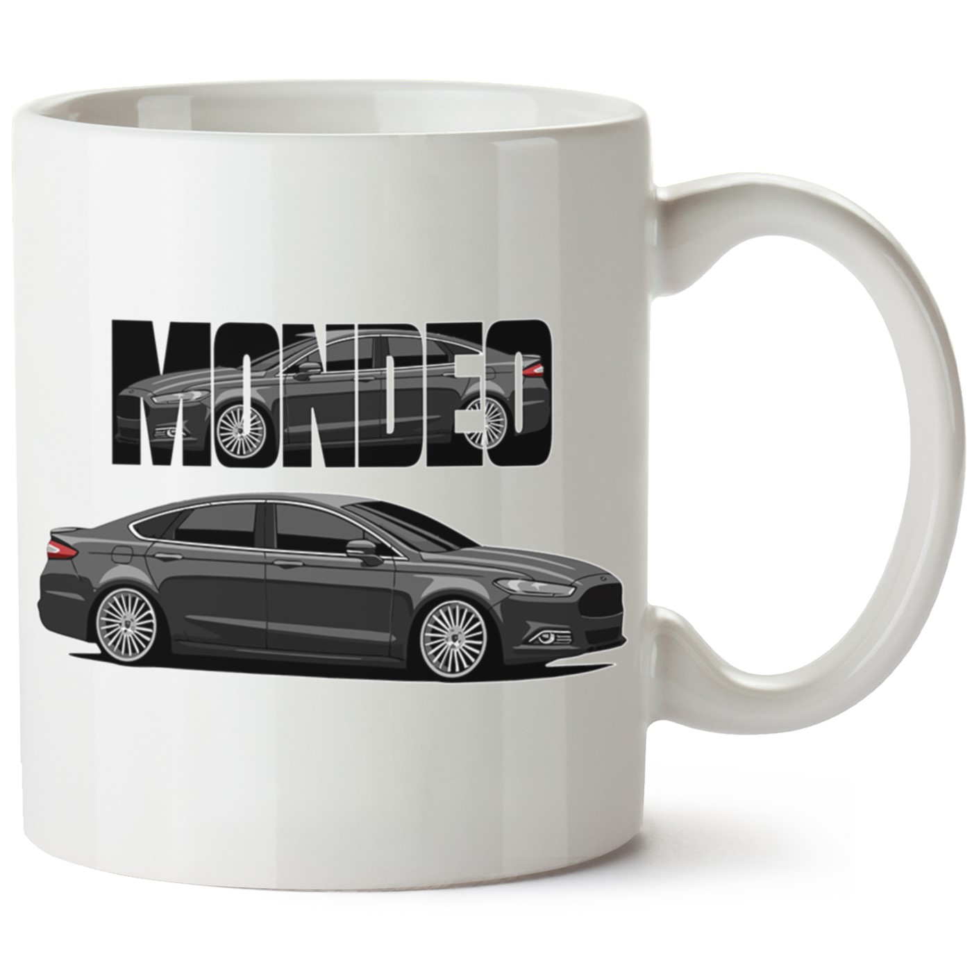 Ford Mondeo Mk5 Baskılı Porselen Kupa Bardak