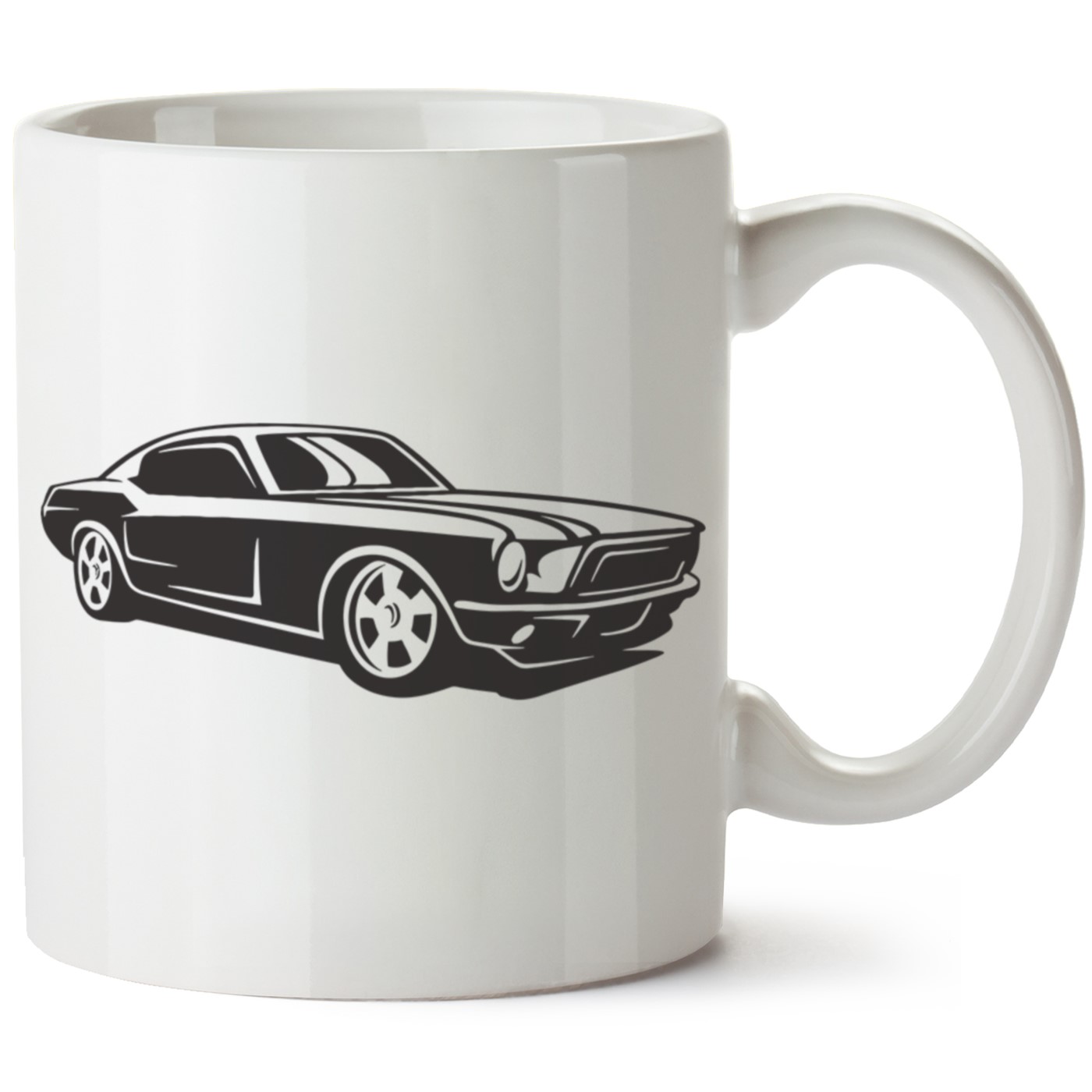 Ford Mustang Baskılı Porselen Kupa Bardak